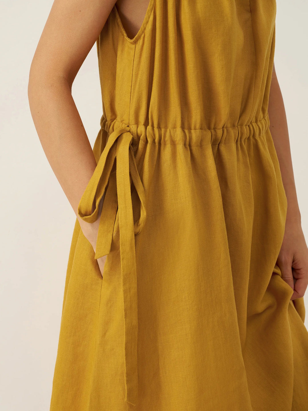 V-Neck Halter Maxi Dress BETH