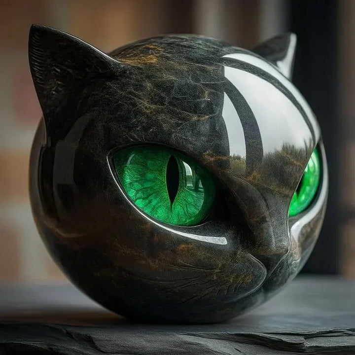 Lovera | Mysterious Black Cat Sculpture