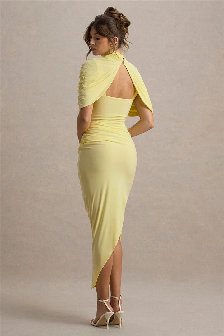 Lunaria | Stylish Elegant Draped Dress