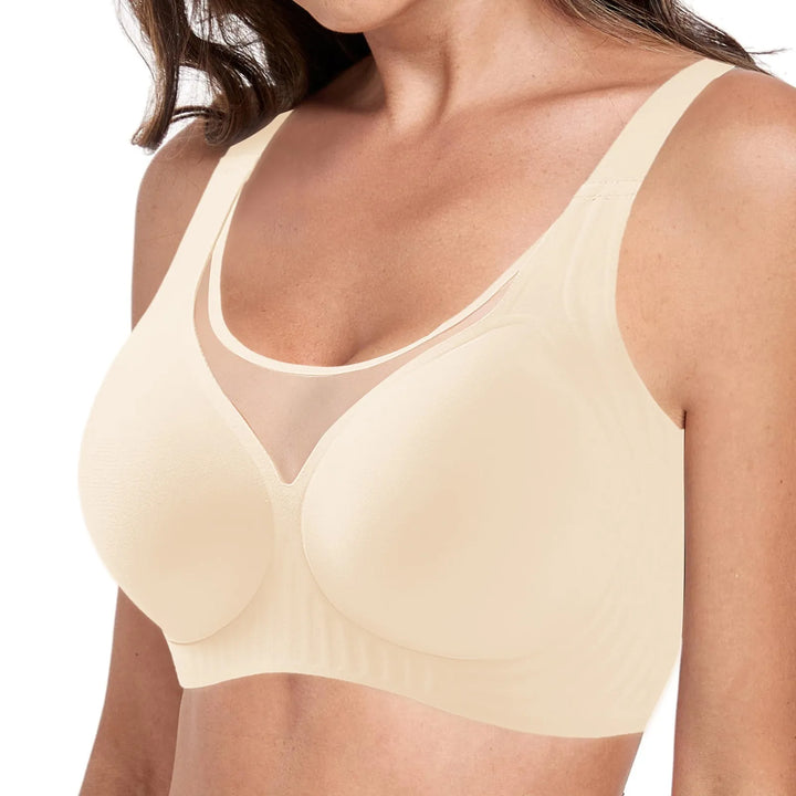 CoolComfort – Women’s Wire-Free Seamless Bralette | Breathable Everyday and Sleep Bra