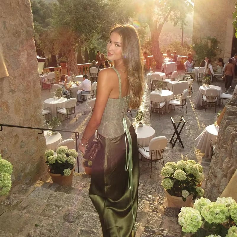 Moss Luxe Corset
