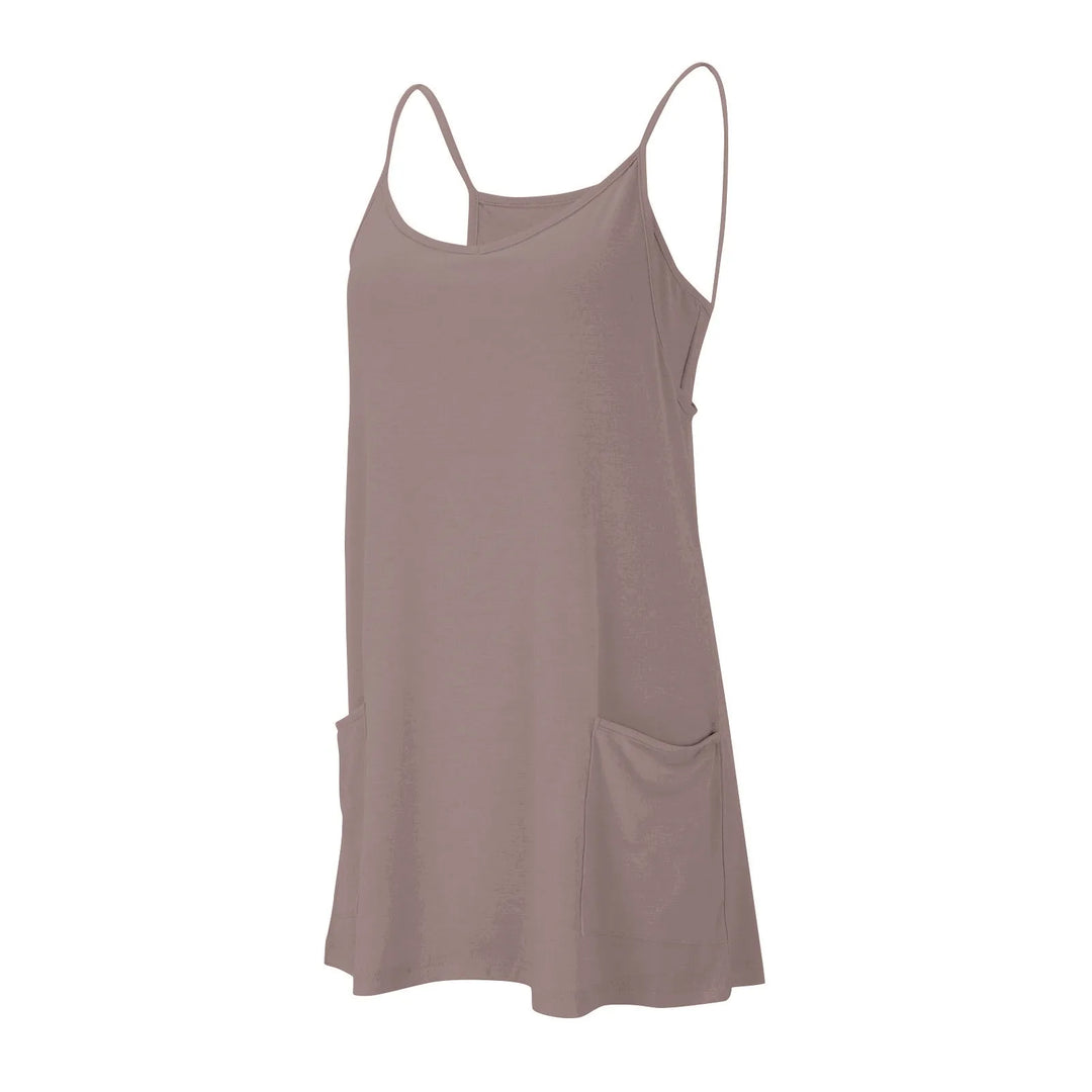 Luna | Women’s Sporty Summer Mini Dress with Pockets