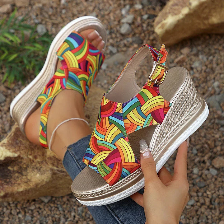 Janeiro Wedge Heel Sandals
