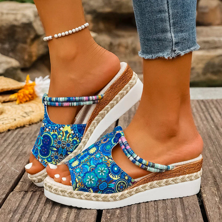 Janeiro Wedge Heel Sandals