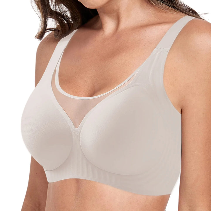 CoolComfort – Women’s Wire-Free Seamless Bralette | Breathable Everyday and Sleep Bra