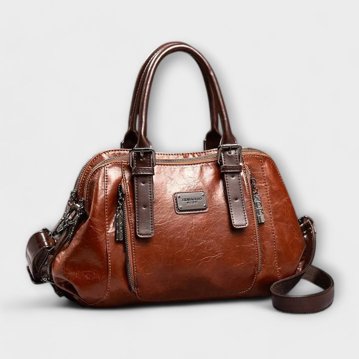 Angelica | Stylish Multi-Zip Handbag