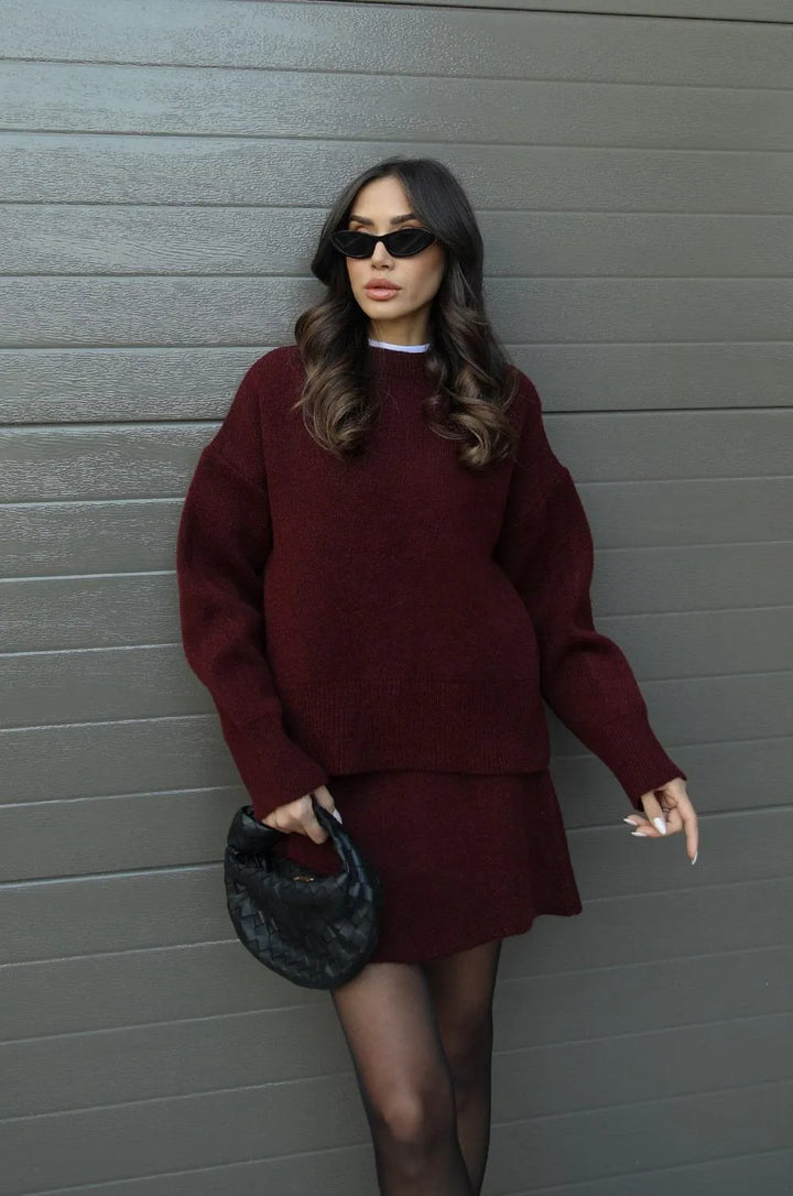 NEVA™ - 2-piece set (Sweater + Skirt)