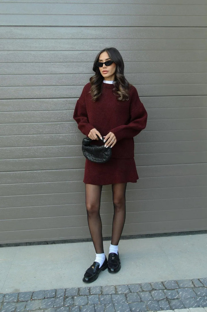 NEVA™ - 2-piece set (Sweater + Skirt)