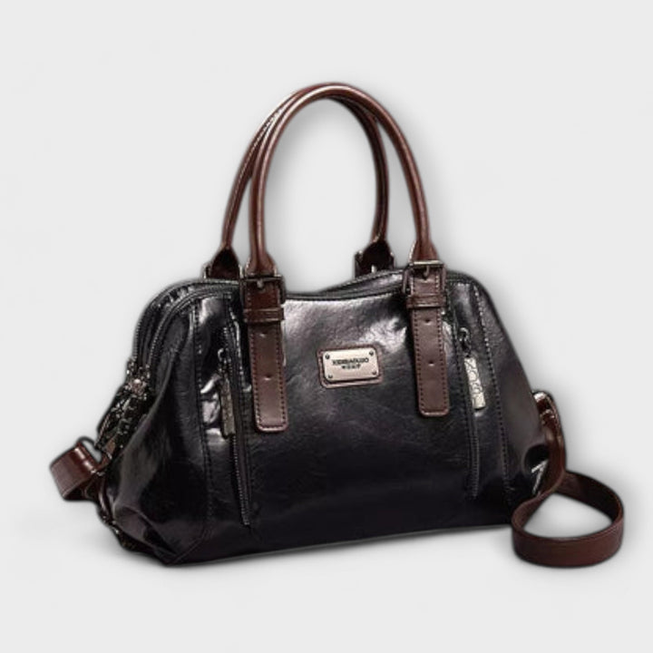 Angelica | Stylish Multi-Zip Handbag