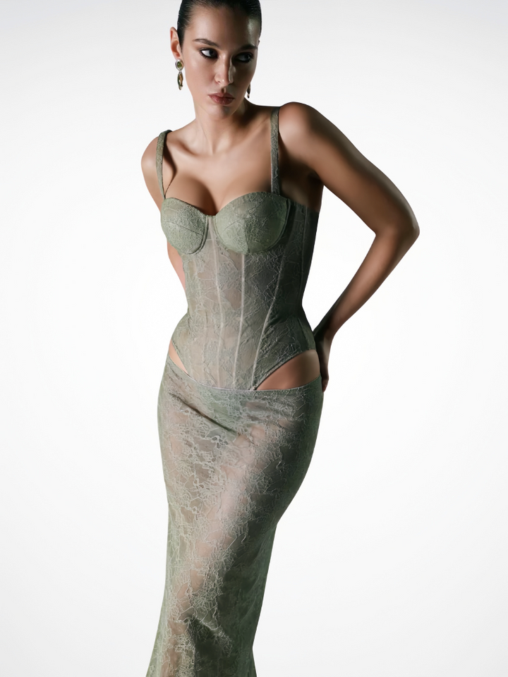 Moss Luxe Corset