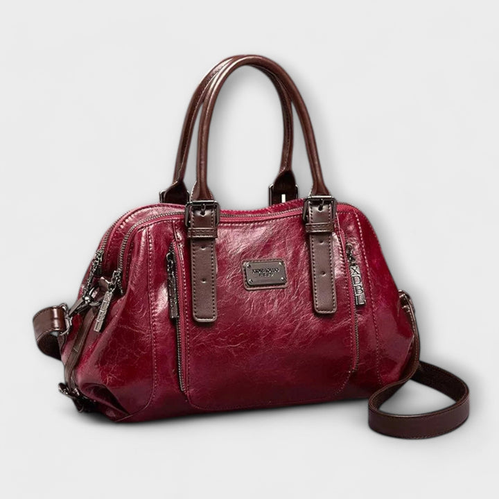 Angelica | Stylish Multi-Zip Handbag