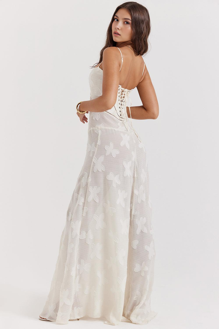 Brandy | Elegant Flowy Maxi Dress