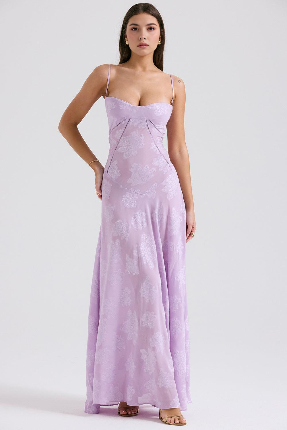 Brandy | Elegant Flowy Maxi Dress