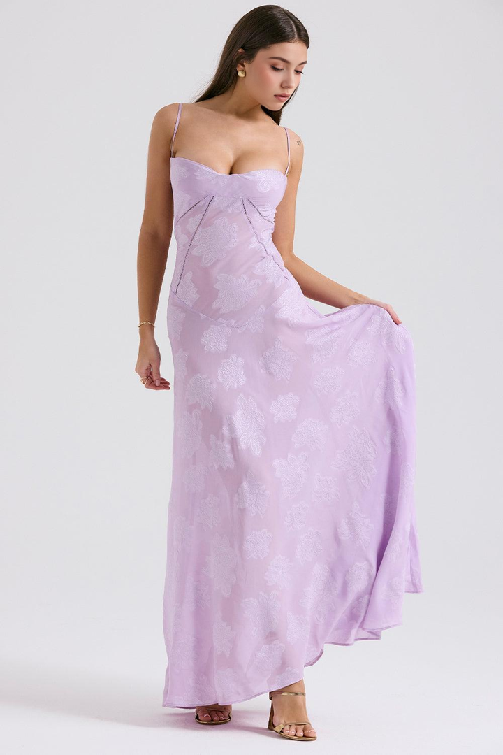 Brandy | Elegant Flowy Maxi Dress
