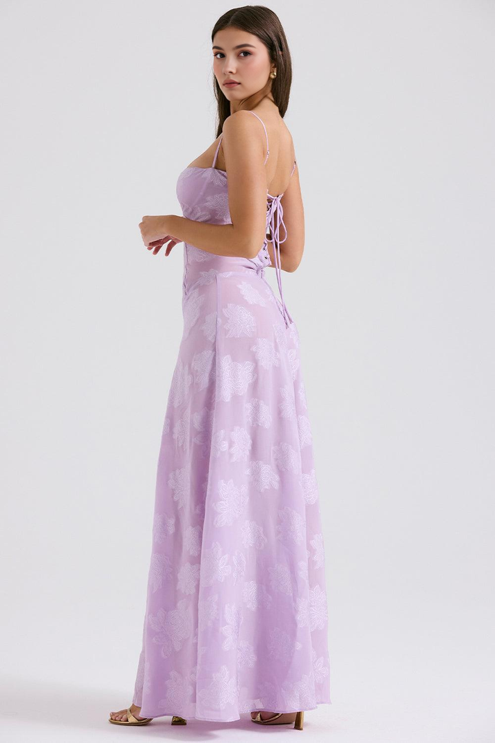 Brandy | Elegant Flowy Maxi Dress