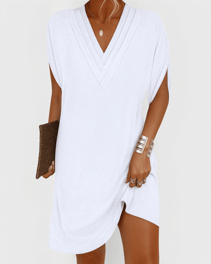 Evaline Lightweight Dress in Soft Cotton