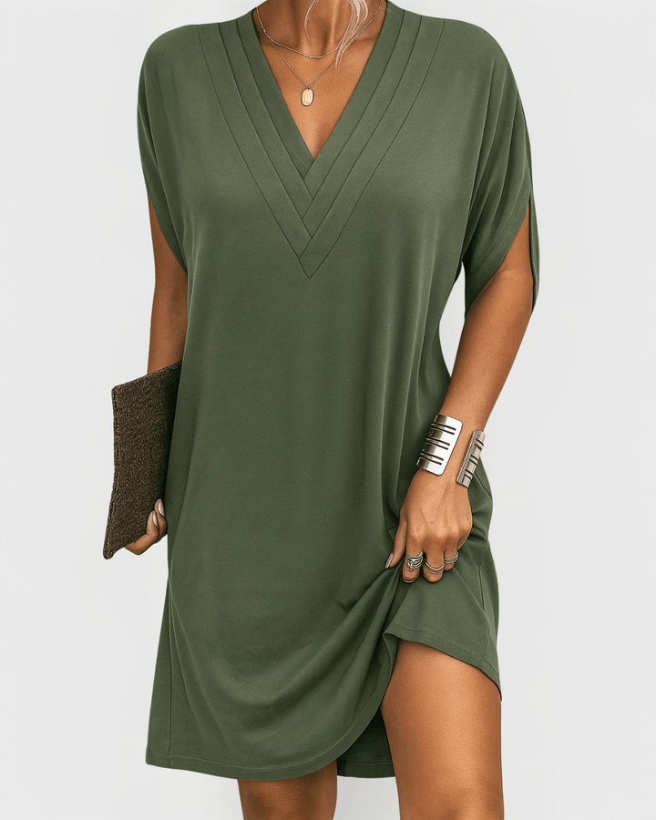 Evaline Lightweight Dress in Soft Cotton